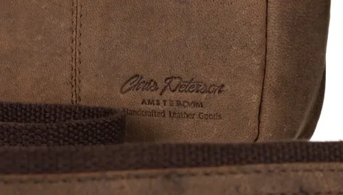 torebka listonoszka skóra naturalna brązowy na Arena.pl