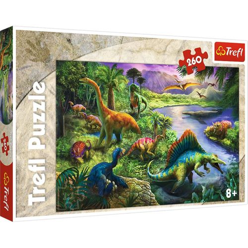 TREFL Puzzle 260el Dinozaury na Arena.pl