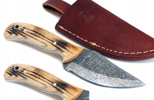 Nóż myśliwski taktyczny ręcznie wykonany BUSHCRAFT na Arena.pl