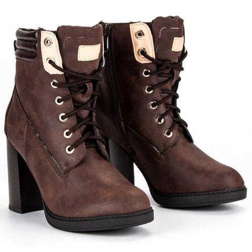 Brązowe botki workery r.37 na Arena.pl