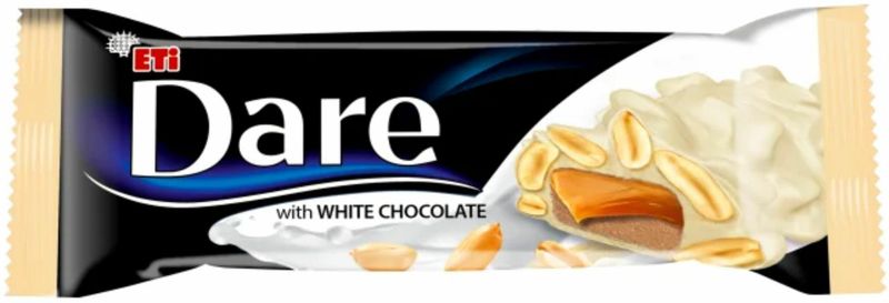 DARE Baton 45g Nuts White Choco zdjęcie 1