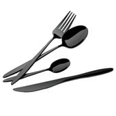sztućce 24 elem. berlinger haus bh-3063 połysk shiny black