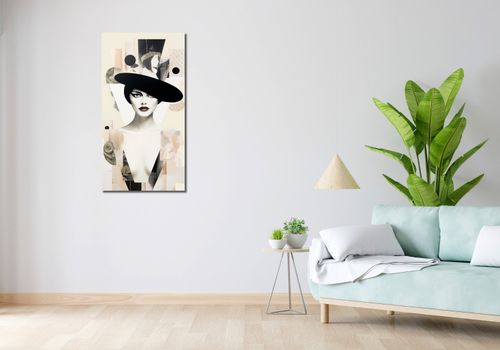 Obraz 50x100cm Portret en Décalage na Arena.pl