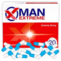 Tabletki na potencje erekcje wzwód MAN-EXTREME x20 kapsułek