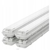 4x Oprawa Hermetyczna lampa LED do garażu 120cm oprawa natynkowa warsztat