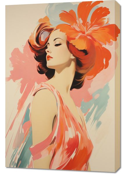 Obraz 60x90cm Kwiatowa Melodia zdjęcie 1