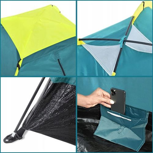 Namiot Turystyczny Kempingowy 2-3 Osobowy 210x210cm + Torba Bestway 68085 na Arena.pl