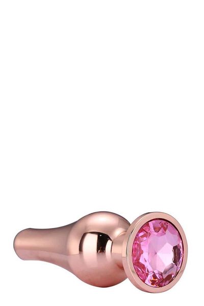 GLEAMING LOVE ROSE GOLD PLEASURE PLUG M zdjęcie 4