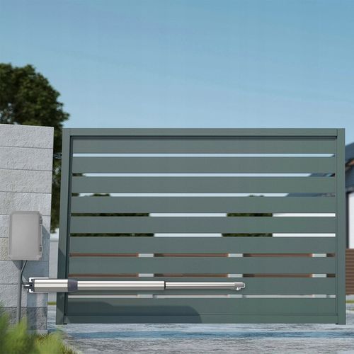 ZESTAW NAPĘD DO BRAMY ACTUS AT400 SMART 2x2,5m 400 kg 4 PILOTY FOTOKOMÓRKI na Arena.pl