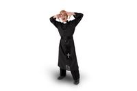 Strój przebranie dla dorosłych Ksiądz, rozmiar L-XL