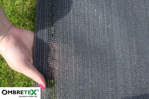Siatka Osłona 1,7x10m 95% Na Ogrodzenie Płot Balkon Mata Maskująca Antracyt na Arena.pl