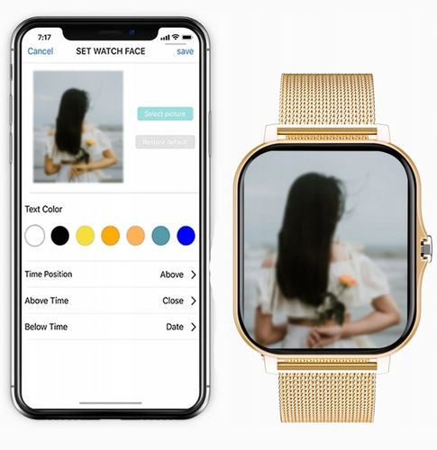 SMARTWATCH DAMSKI ZEGAREK BLUETOOTH ROZMOWY PL na Arena.pl