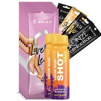 Soleo Lovely Legs 5x10ml Mocny Bronzer Do Opalania Nóg + Gratisy