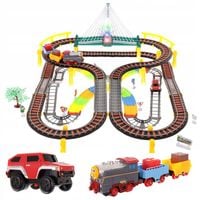 LT61 OGROMNY TOR WYSCIGOWY KOLEJKA ELEKTRYCZNA 700CM POCIAG