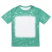 Koszulka Cotton-Like Bleached Starry Green do sublimacji M