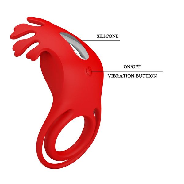 Pretty Love - Vibration Penis Ring, Ruben, 7 Vibration Functions zdjęcie 9