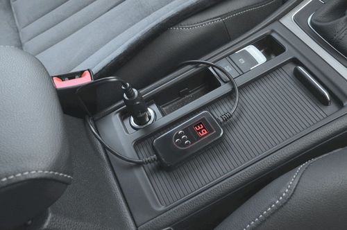 Podgrzewany pokrowiec na siedzenie z termostatem - 12V GRADE na Arena.pl