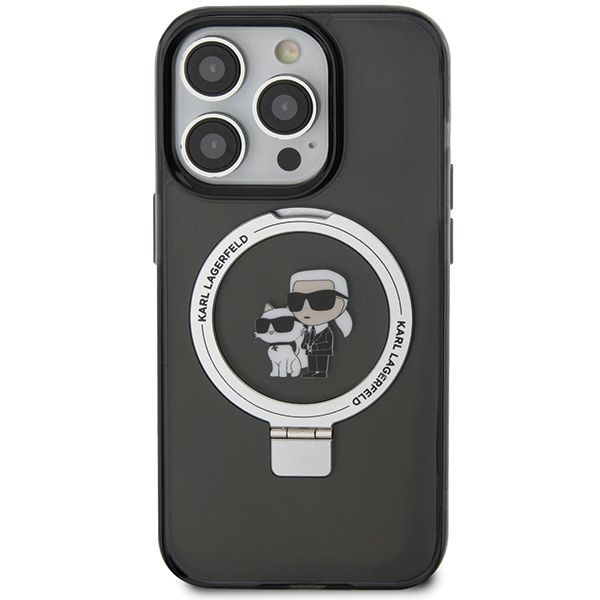 Etui Karl Lagerfeld do iPhone 15 Pro Max, Czarny, MagSafe zdjęcie 3