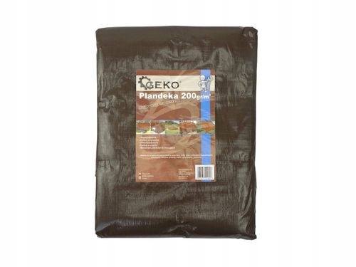 plandeka 6x10m extra gruba/brązowa 200g (2) na Arena.pl