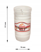 Wkład parafinowy do zniczy Kerzen WAX 2
