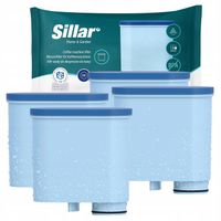 4x filtr wody Sillar do ekspresu Saeco Philips LatteGo 5400 3200 2200