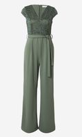 VILA Kombinezon w kolorze Ciemnozielony L