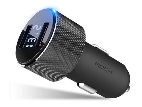 ROCK Ładowarka Samochodowa 2x USB 3,4A KABEL MICRO na Arena.pl