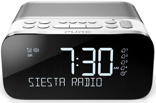 Radiobudzik Pure Siesta S6 FM Bluetooth USB DAB+ Biały na Arena.pl
