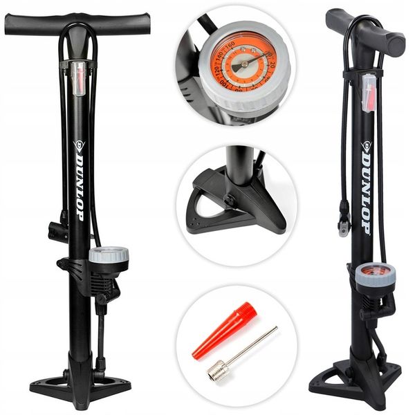 STACJONARNA POMPKA ROWEROWA Z MANOMETREM PODŁOGOWA zdjęcie 6