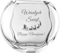 Wazon z grawerem PREZENT na Święta Boże Narodzenie