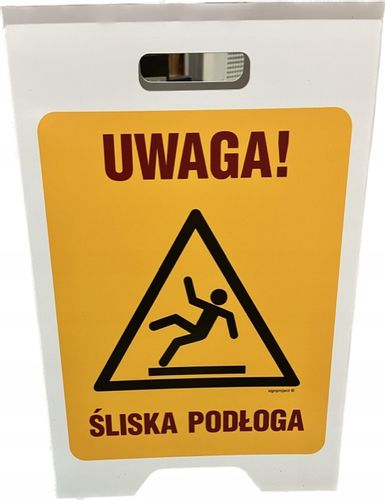 Em020 Potykacz "Uwaga! Śliska Podłoga" na Arena.pl