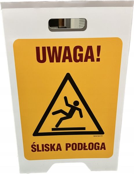 Em020 Potykacz "Uwaga! Śliska Podłoga" zdjęcie 2