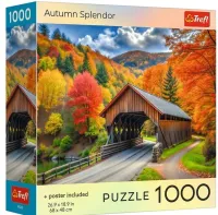 Puzzle 1000 USA Collection: Autumn Splendor TREFL