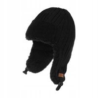 NANDY Czapka Męska Pilotka na Zimę USZATKA Bardzo Ciepła Zimowa KOLORY