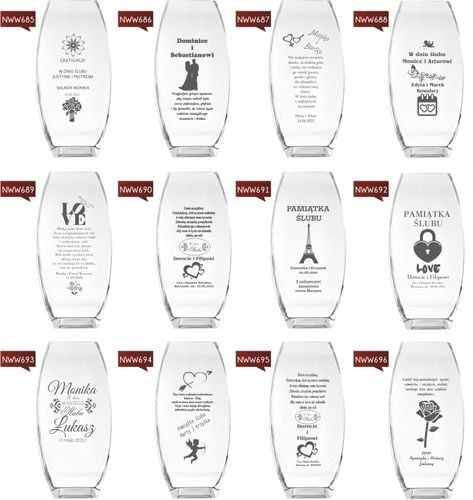 Wazon z grawer PREZENT pamiątka 1 Komunii Świętej na Arena.pl