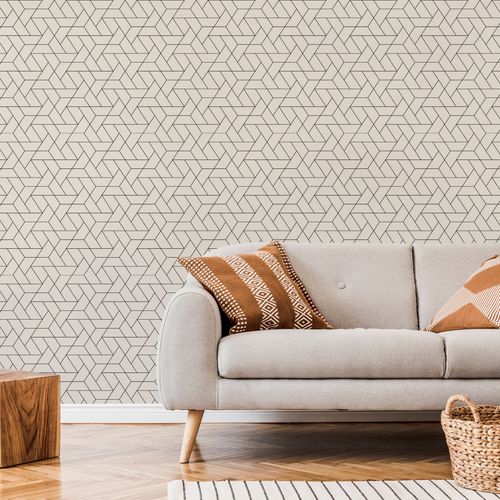 Tapeta W Rolce Nowoczesny Wzór GEOMETRYCZNY Dekor na Arena.pl