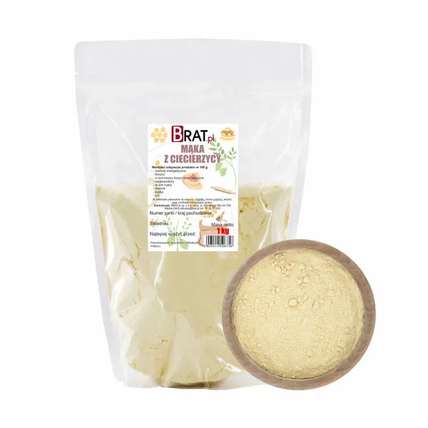 Mąka z ciecierzycy 1kg zdjęcie 1