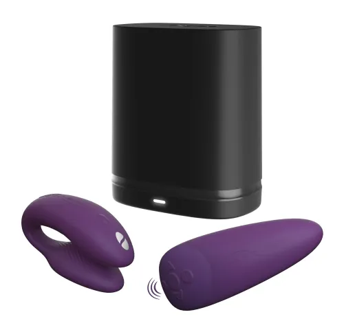 we-vibe chorus purple - model dla par z pilotem i aplikacją, silikon na Arena.pl
