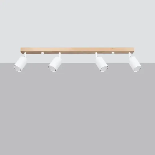 Plafon VERDO 4 biały na Arena.pl