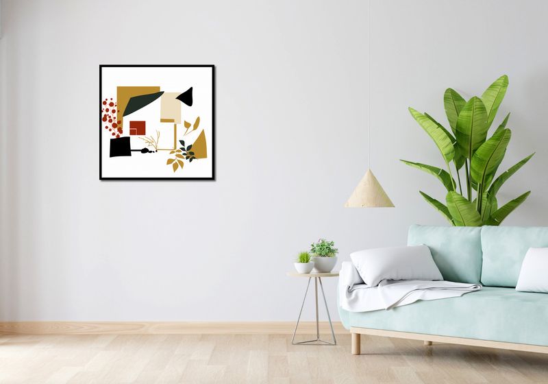 Plakat 70x70cm Wyłamany Ogród zdjęcie 4