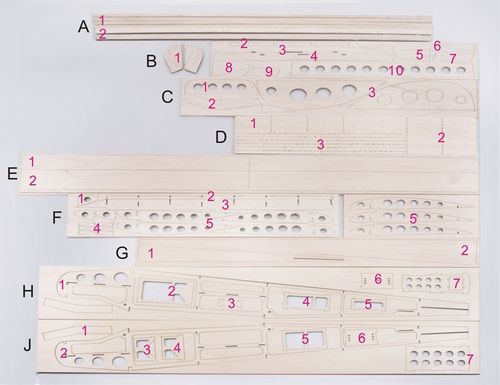 Samolot Idol Balsa Kit (rozpiętość 890mm) na Arena.pl