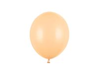 Balony pastelowe pomarańczowe jasne brzoskwiniowe strong, 23 cm 100 szt.