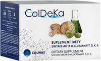 ____ColDeKa____Colway Witaminy D3 K2 A SHIITAKE + BETA D GLUKAN 60 kapsułek