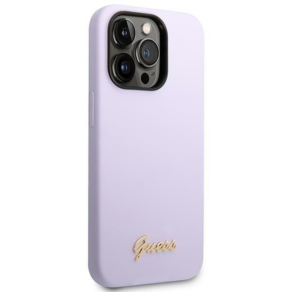 Etui Guess do iPhone 14 Pro Max, Fioletowy zdjęcie 4