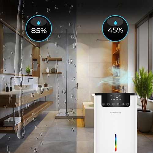 Cichy osuszacz powietrza domowy LUXE 2000ML UV pochłaniacz wilgoci XXL na Arena.pl