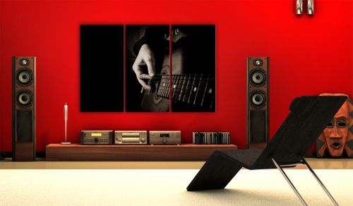 Obraz - Gitarzysta Rozmiar - 60x40 na Arena.pl