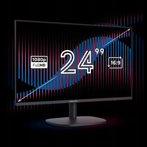 Monitor do komputera E-LED FULL HD IPS 24 cale KrugerMatz HDMI VGA 100Hz na Arena.pl