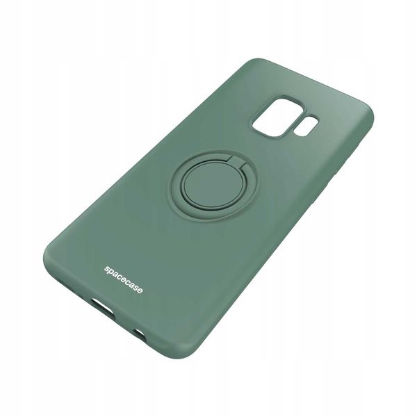 Spacecase Silicone Ring Galaxy S9 Dark Green zdjęcie 4