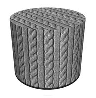 Pufa dekoracyjna Jersey