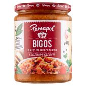 Pamapol Bigos z mięsem wieprzowym i suszonymi grzybami 500 g